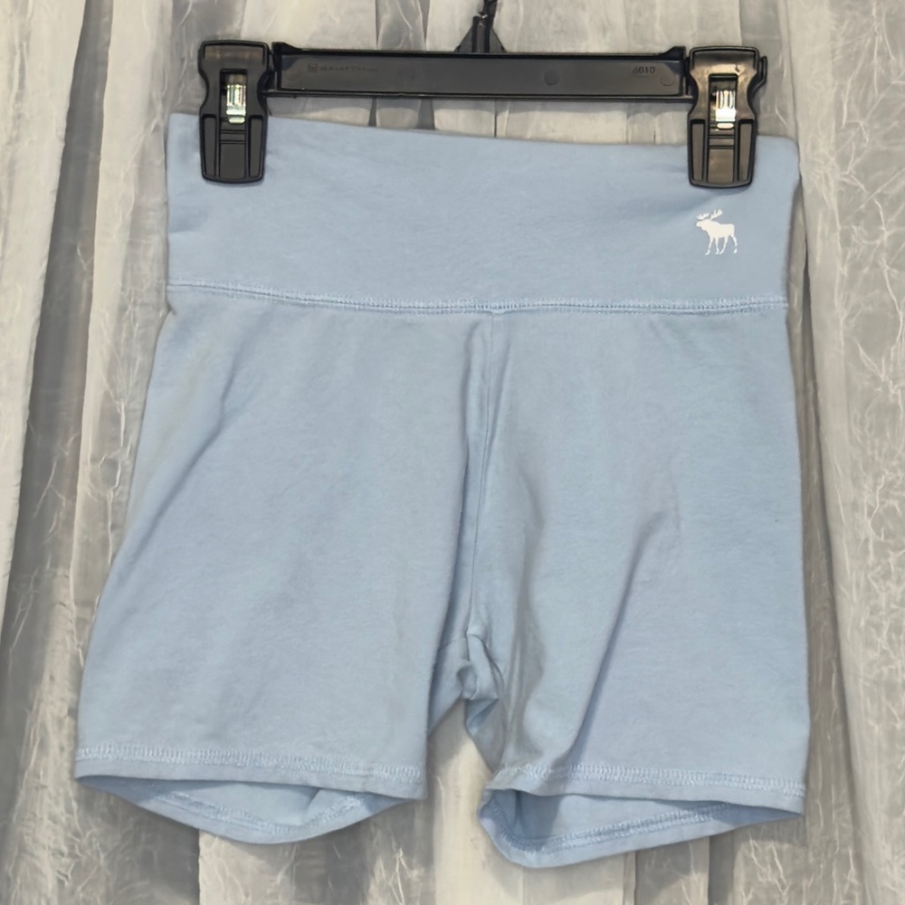 Abercrombie Kids Light Blue Bike Shorts